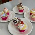 母の日に送る！かわいいカップケーキ作り／東海こども専門学校