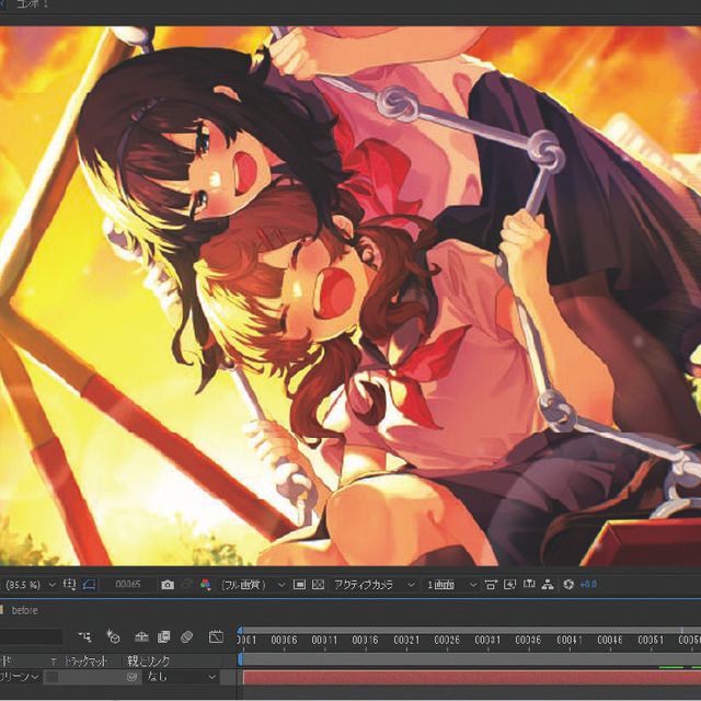 大阪総合デザイン専門学校 【アニメーション】アニメの仕上げ！撮影を体験しよう！1