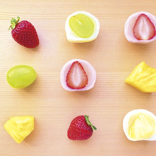 辻調理師専門学校 和菓子「フルーツ大福」1