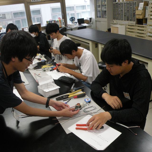 札幌科学技術専門学校 【電気技術学科】カギセンの入学体験会1