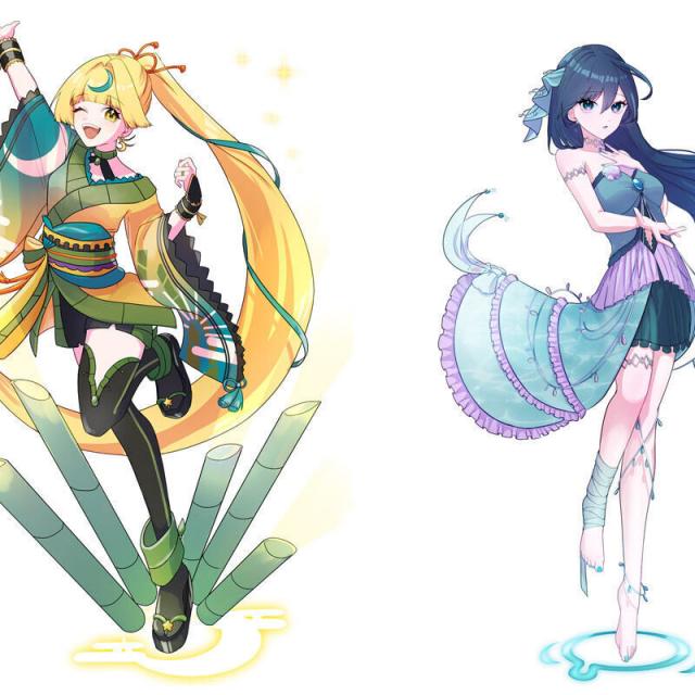 東洋美術学校 複数キャラクターを描いてみよう（コミックイラスト体験）1