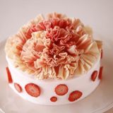 2/7【製菓】バレンタインカーネーションケーキの詳細