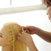 東京マックス美容専門学校 Valentine★ヘアアレンジ体験