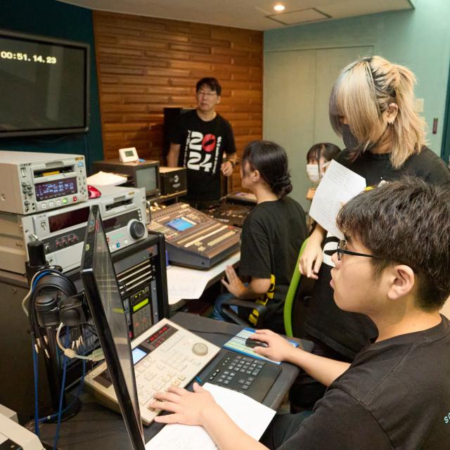 札幌ミュージック＆エンターテインメント専門学校 アフレコ体験3
