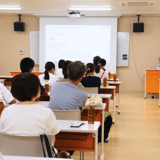 長岡崇徳大学 ”精神看護学”模擬授業　こころのケアの奥深さを知ろう！1