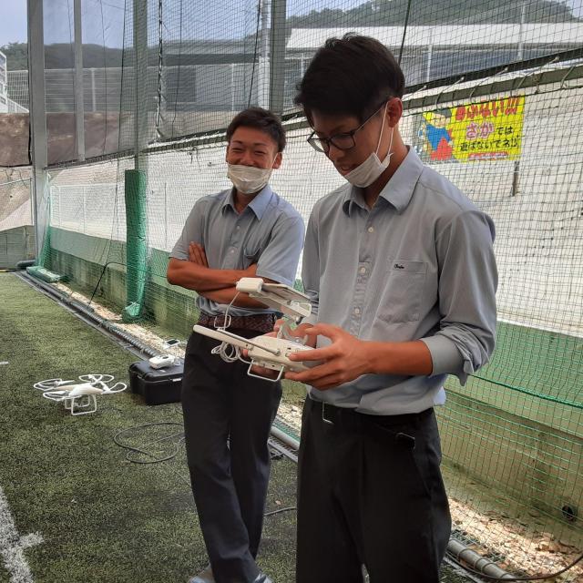 福岡国土建設専門学校 KOKUSEN DRONE SATELLITE1