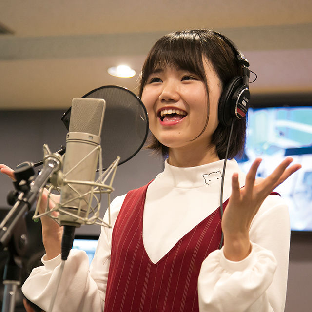 専門学校東京アナウンス学院 芸能バラエティ科の体験入学「ヴォーカルレコーディング体験」1