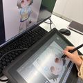 専門学校岡山ビジネスカレッジ アニメイラスト学科｜デジタルイラスト体験★