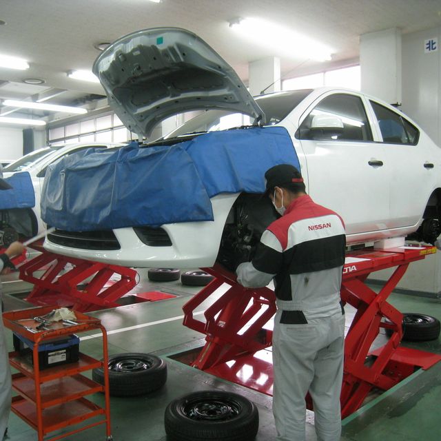 専門学校　日産愛知自動車大学校 【実際の授業を見てみよう！】上級授業見学会2