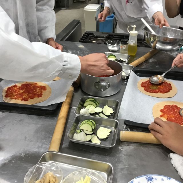 東京栄養専門学校 体験授業付きオープンキャンパス★ピザ作りを体験！☆2