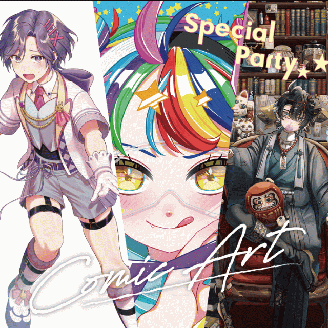大阪総合デザイン専門学校 Bコース 好きな絵を描こう!お絵描きパーティー!1