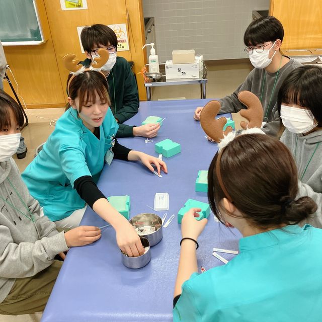 札幌青葉鍼灸柔整専門学校 3/14 先輩と話して実技も体験！学校の雰囲気を体感2