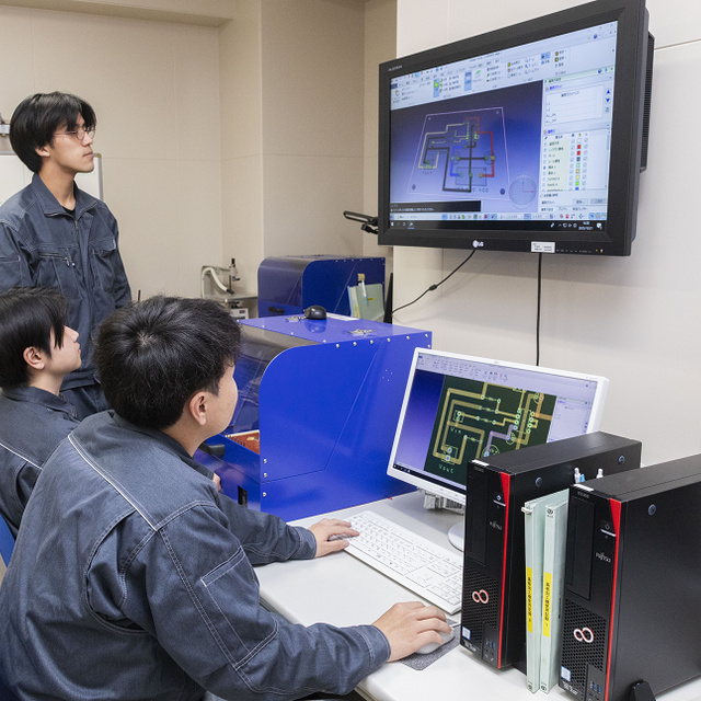 北海道職業能力開発大学校 電気系体験会1