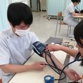 旭川荘厚生専門学院 【看護学科】「血圧測定」「採血」体験