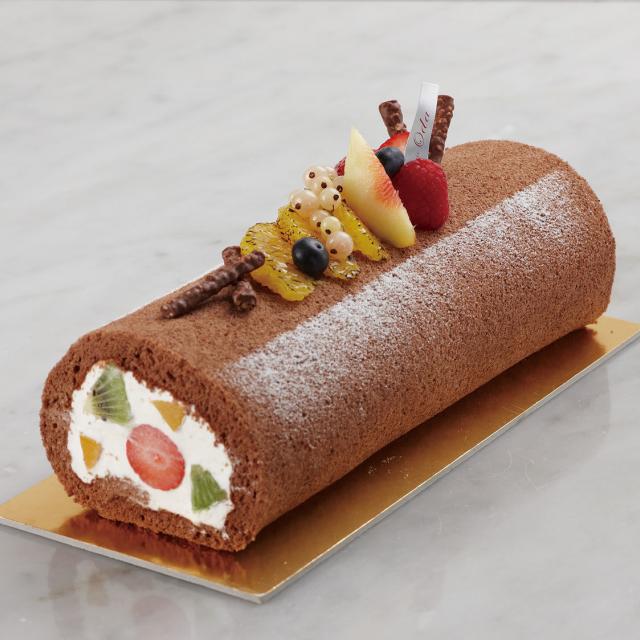 織田製菓専門学校 チョコレートロール1
