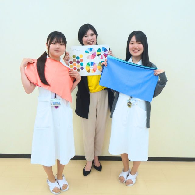 新潟こども医療専門学校 ◆高１･２対象医療分野スペシャル体験◆パーソナルカラー診断2