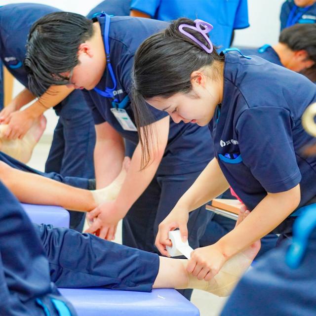 専門学校浜松医療学院 スポーツ・医療・福祉・美容など広く活躍する柔整師・鍼灸師2