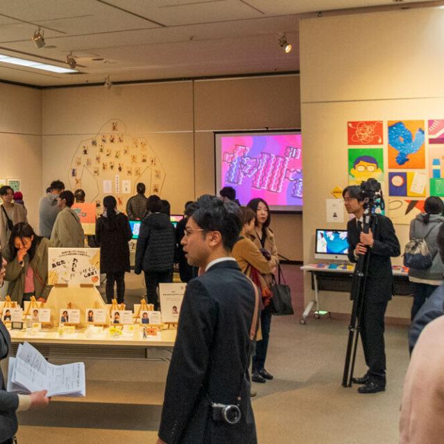 山形デザイン専門学校 第47回 卒業進級制作展in山形美術館1