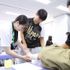 福岡リハビリテーション大学校 捻挫予防のテーピング体験・人付き合いのコツ2