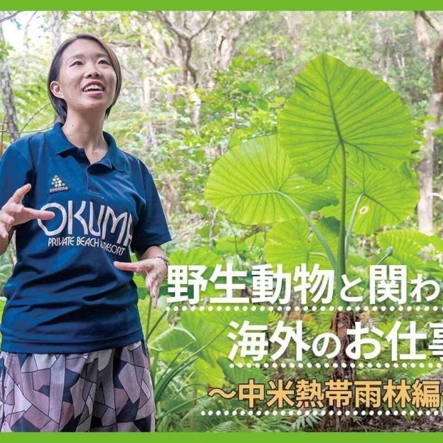 ＴＣＡ東京ＥＣＯ動物海洋専門学校 野生動物と関わる海外のお仕事～中米熱帯雨林編～1