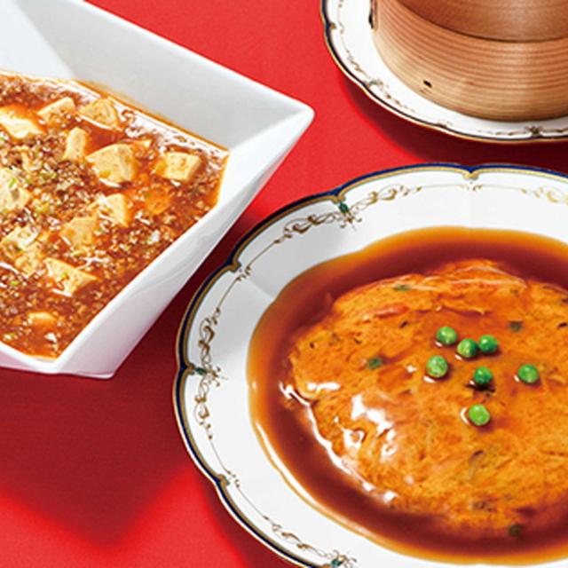 麻婆豆腐&蟹玉