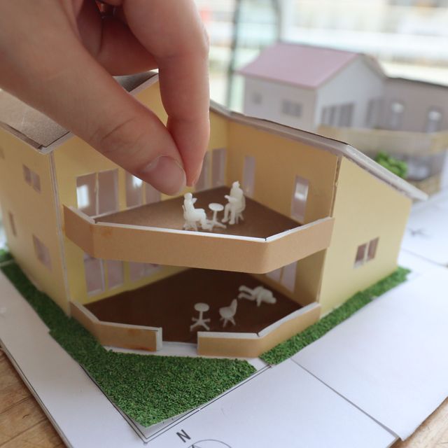 専門学校　東京テクニカルカレッジ こだわりの模型づくり！理想の家をカタチにしよう2