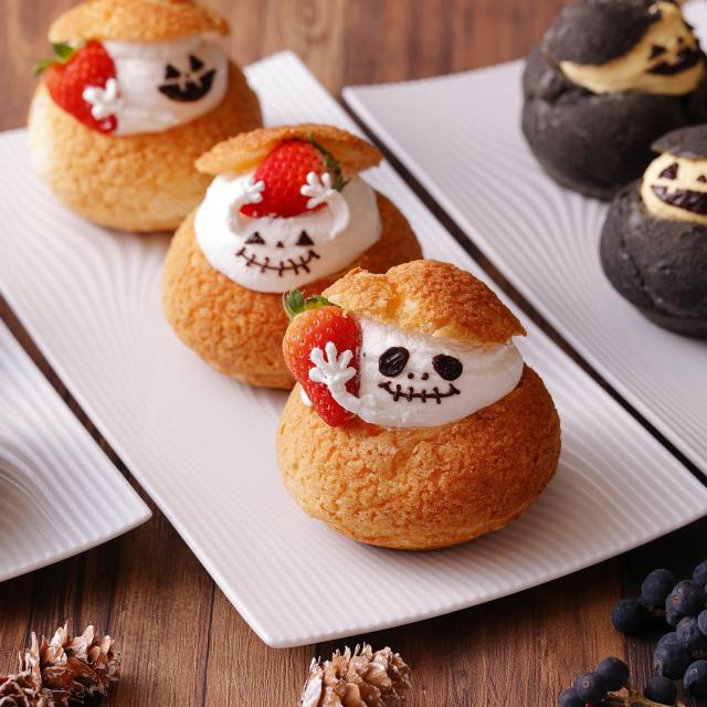 山手調理製菓専門学校 10/19たまごシェフクラブ【製菓】ハロウィンシュー1