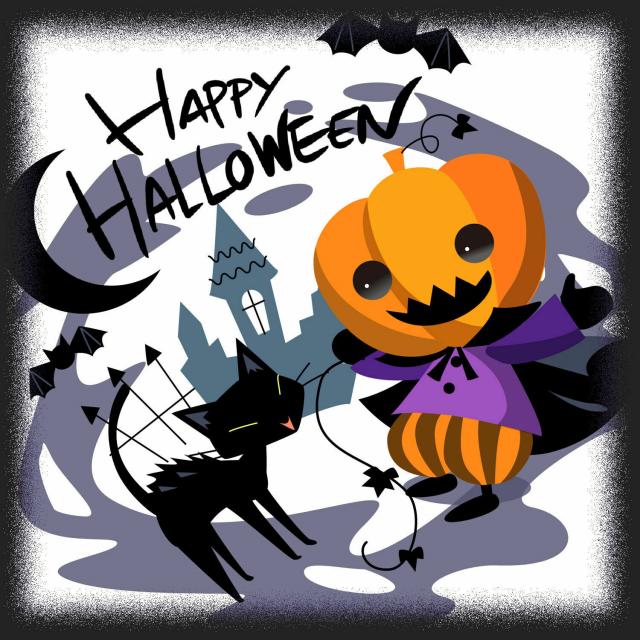 日本デザイン福祉専門学校 10/24(日)「ハロウインイラストを動かそう」1