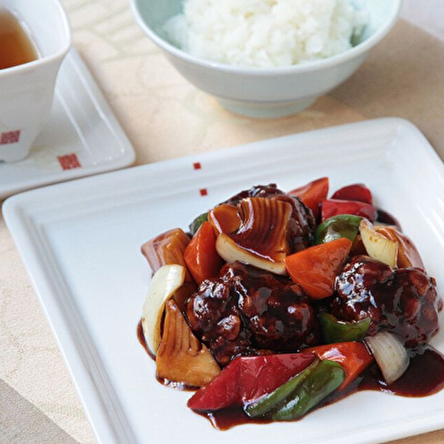 西東京調理師専門学校 4月19日(土) 中国料理　絶品黒酢酢豚1