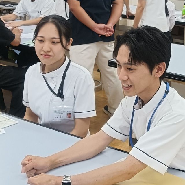 埼玉医療福祉専門学校 先輩たちと実際の授業を体験できる貴重な機会♪2
