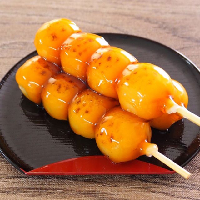 足利製菓専門学校 みたらし団子＆抹茶ドリンク1