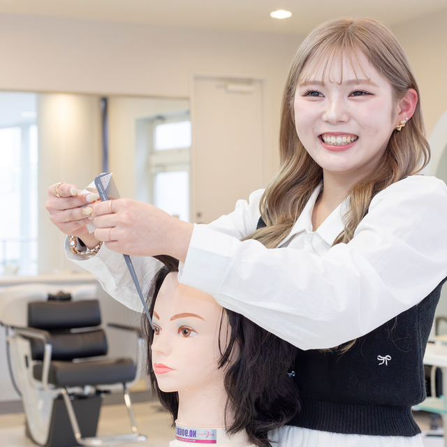 東洋理容美容専門学校 理容＆美容よくばり体験イベント★3