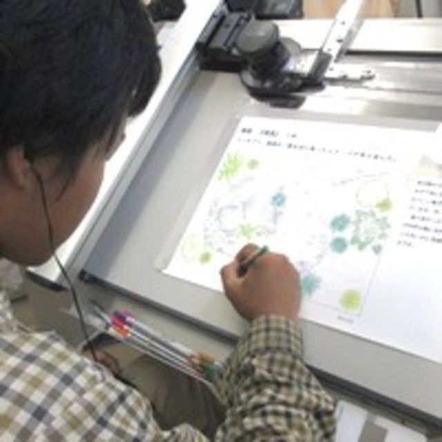 テクノ・ホルティ園芸専門学校 2月の体験入学★造園実習★1