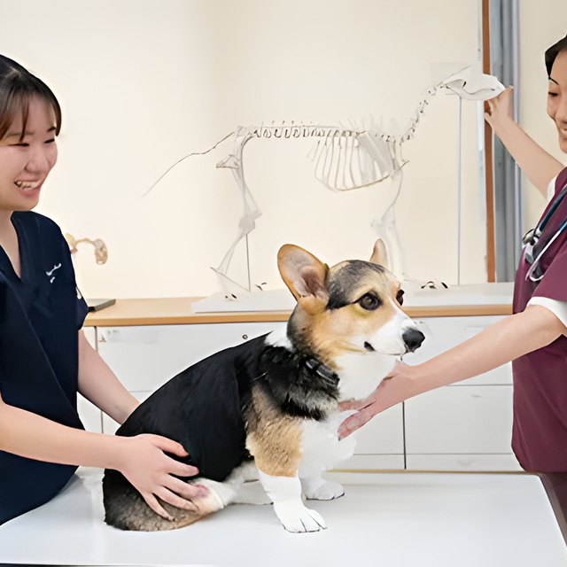 専門学校　福岡ビジョナリーアーツ 【看護】お仕事体験DAY!動物看護師 体験1