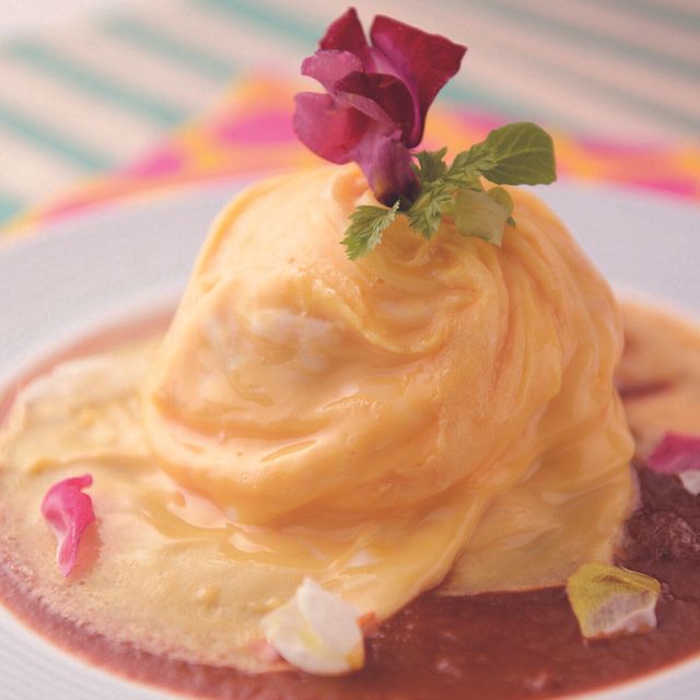 東京ベルエポック製菓調理専門学校 【調理体験】ドレスオムライス1