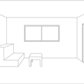千葉職業能力開発短期大学校 【住居環境科】立体的な内観イラストを描いてみよう！