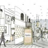 【インテリア空間ディスプレイ専攻】パース(完成予想図)制作の詳細