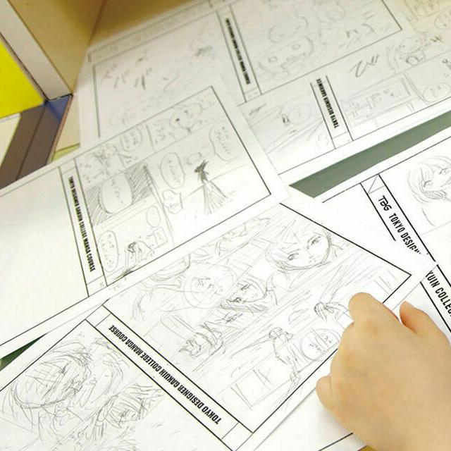 東京デザイナー学院 【マンガストーリー制作入門】ストーリー作りのコツを伝授☆1
