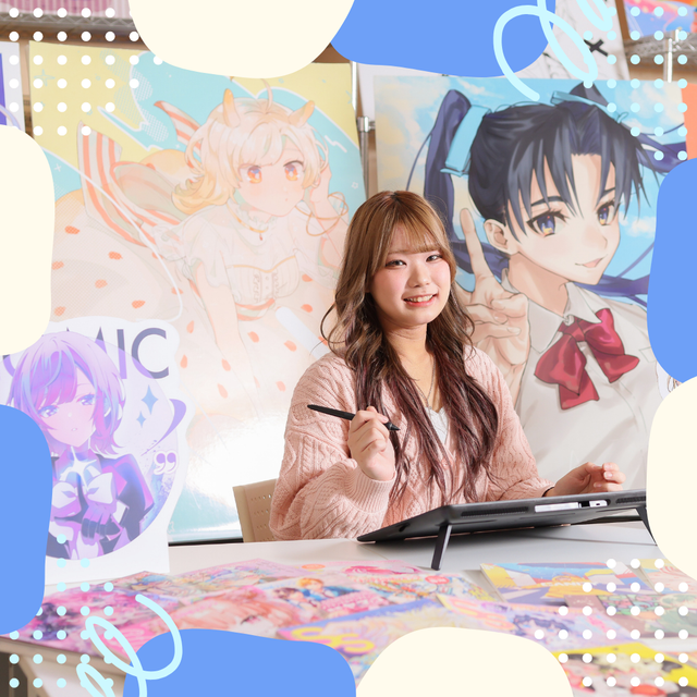 国際アート＆デザイン大学校 【コミックイラスト科】イラストレーター体験♪1