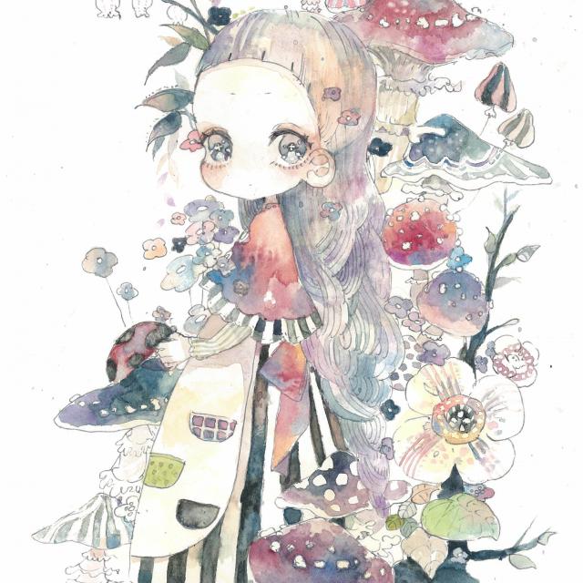 水彩画テクニック