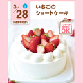 大宮スイーツ＆カフェ専門学校 【いちごのショートケーキ】オーキャン/1台お持ち帰り！