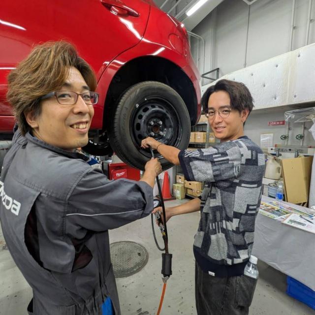マツダ自動車整備専門学校 神戸（仮称） 車を知ろう！整備士体験会♪2