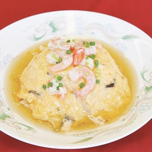 吉祥寺二葉栄養調理専門職学校 ☆調理☆学生考案!エビカニ天津飯1