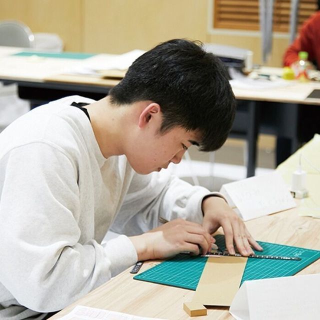 京都建築大学校 建築模型1