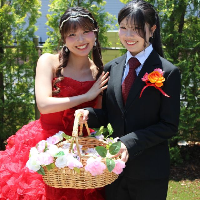 足利デザイン・ビューティ専門学校 ブライダル・ホテル科：学生プロデュース！模擬挙式1