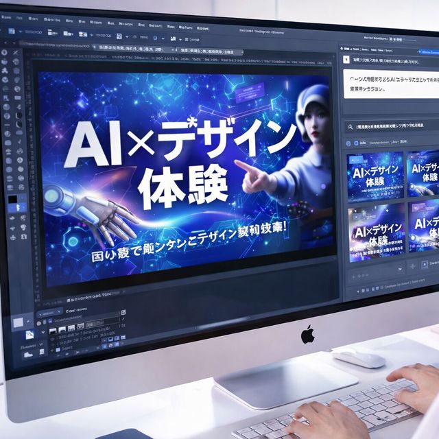 専門学校千葉デザイナー学院 グラフィック&Web AIデザイン｜AIでアイデアを形に！1