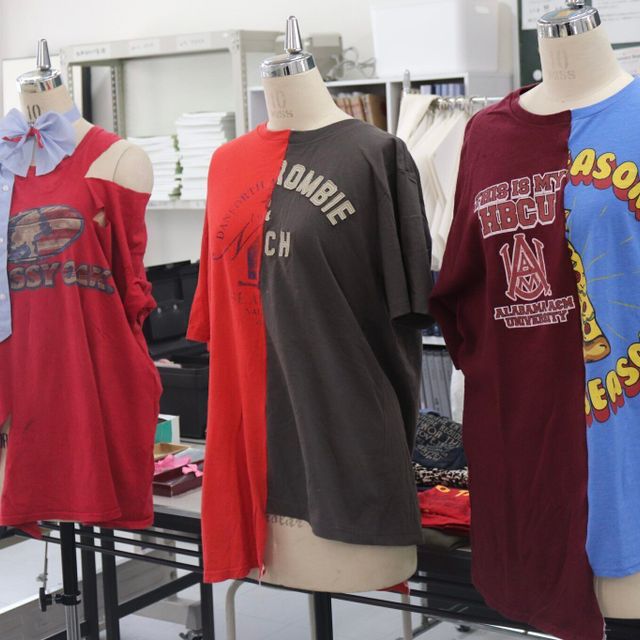 マロニエファッションデザイン専門学校 古着リメイク体験！2