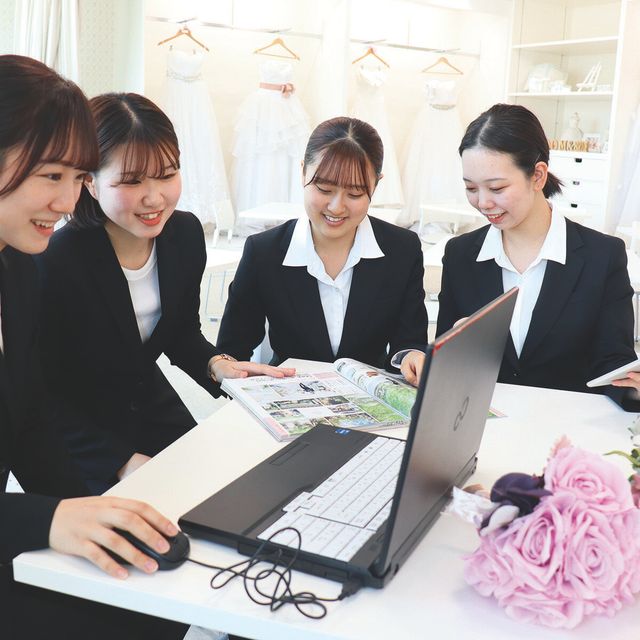 専門学校岡山ビジネスカレッジ ブライダル・コンシェルジュ学科｜憧れをカタチに！2