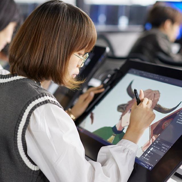 京都デザイン＆テクノロジー専門学校 イラストレーター八三氏来校仕事の話を直接聞ける特別イベント3