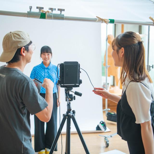 専門学校 名古屋ビジュアルアーツ・アカデミー 【写真学科】撮影対象は無限大！本格的な一眼カメラで撮影体験！2